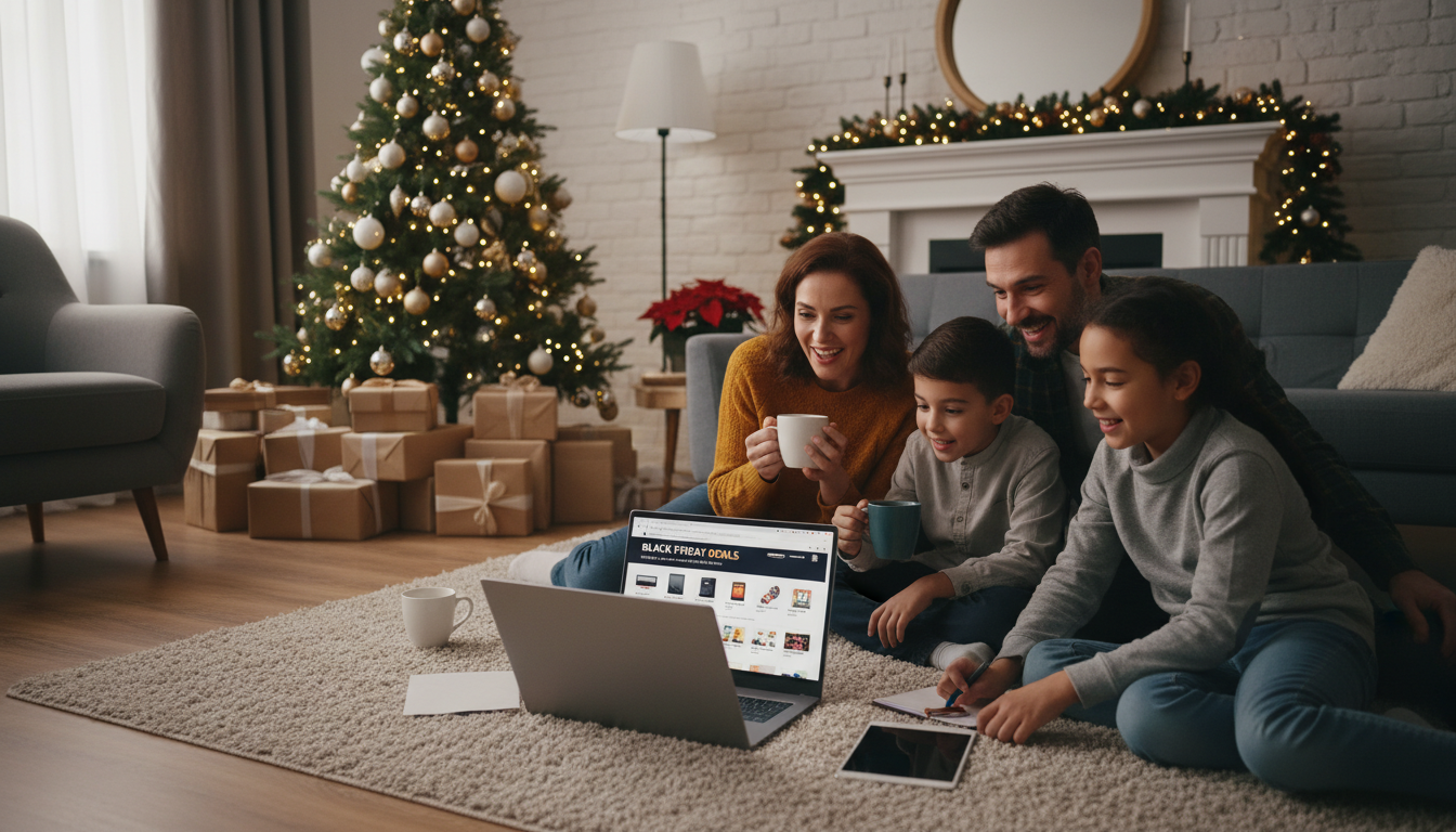 aprovecha el amazon black friday 2025 y descubre las mejores ofertas de la semana para adelantar tus regalos de navidad con descuentos exclusivos y promociones imperdibles.