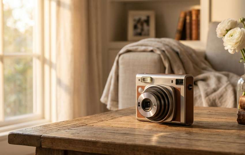 descubre cómo elegir la cámara instantánea perfecta para capturar y conservar tus recuerdos románticos de manera única y especial.