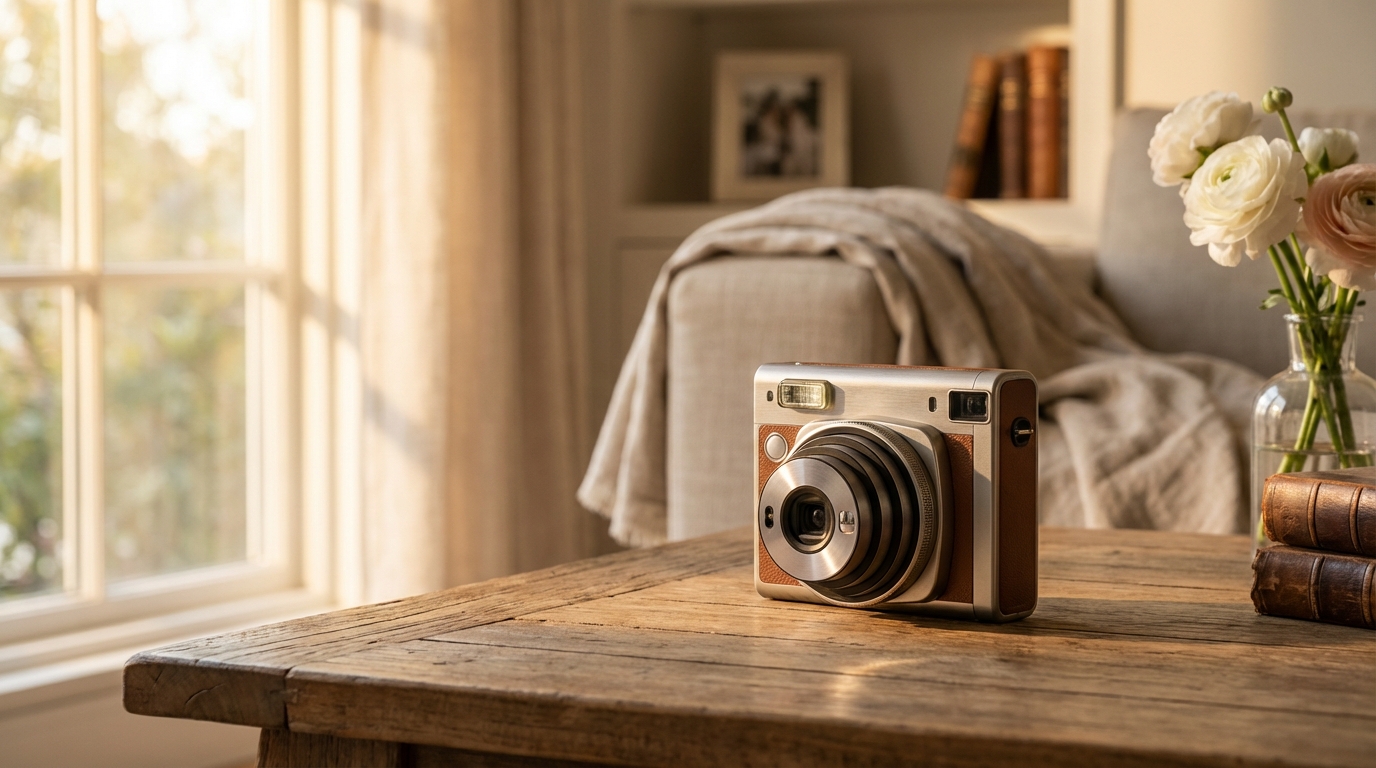 descubre cómo elegir la cámara instantánea perfecta para capturar y conservar tus recuerdos románticos de manera única y especial.