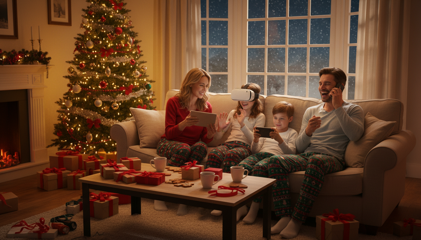 descubre los 5 gadgets que fueron los favoritos bajo el árbol esta navidad, las tendencias tecnológicas que marcaron la temporada festiva.