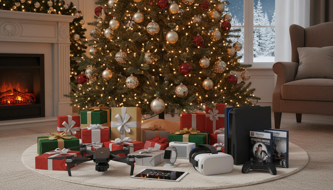 descubre los 5 gadgets que fueron los favoritos bajo el árbol esta navidad y cómo revolucionaron los regalos de esta temporada.
