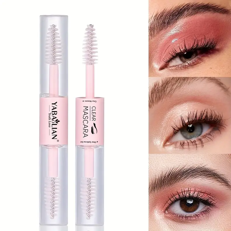 descubre nuestras máscaras transparentes para cejas y pestañas que realzan tu mirada de forma natural y duradera.