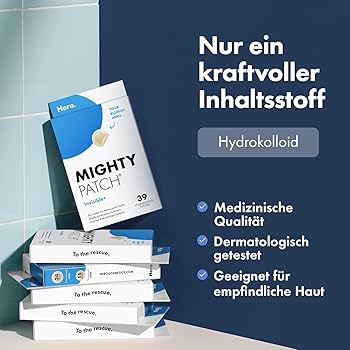 descubre mighty patch, el parche antiacné mejor valorado en amazon, que combate eficazmente las imperfecciones para una piel limpia y saludable.