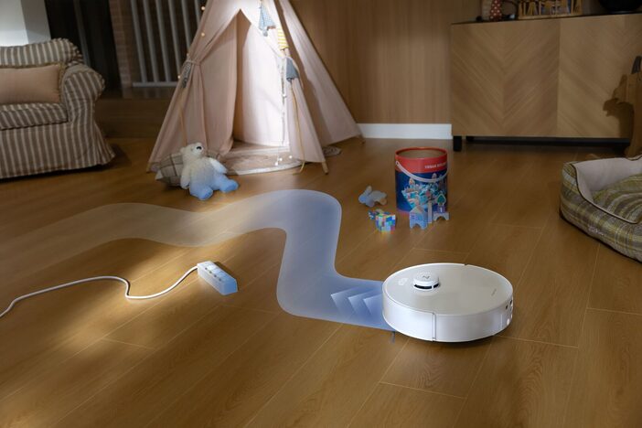 roborock saros rover: el primer robot que sube escaleras, diseñado para una limpieza eficiente en todos los niveles de tu hogar.