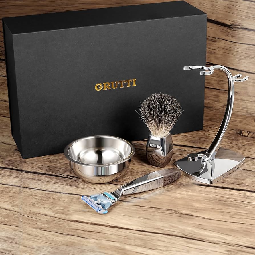 descubre nuestros sets de afeitado premium para hombres, diseñados para una experiencia de afeitado suave, precisa y elegante. perfectos para el cuidado personal diario.