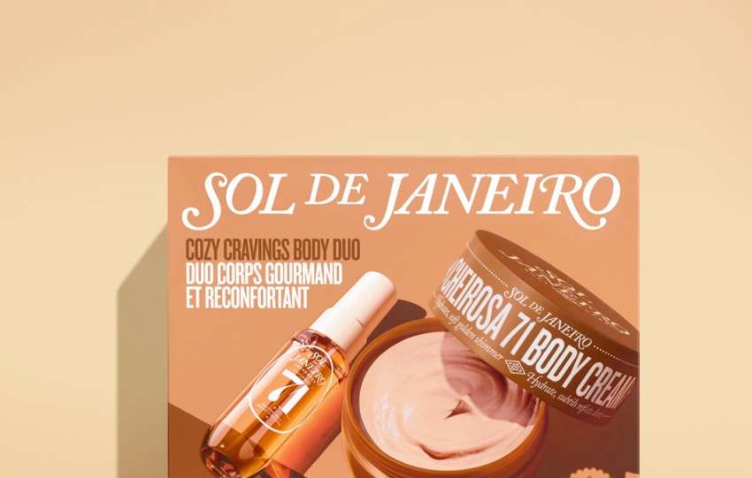 descubre los sets de cuidado corporal sol de janeiro diseñados especialmente para la generación x, con productos que hidratan, nutren y realzan tu piel con el aroma único y tropical de brasil.