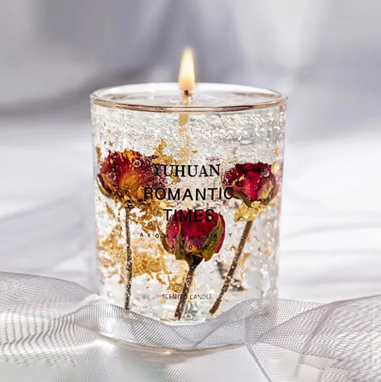 velas aromáticas con cristales naturales que purifican el ambiente y ofrecen una experiencia relajante y espiritual única.