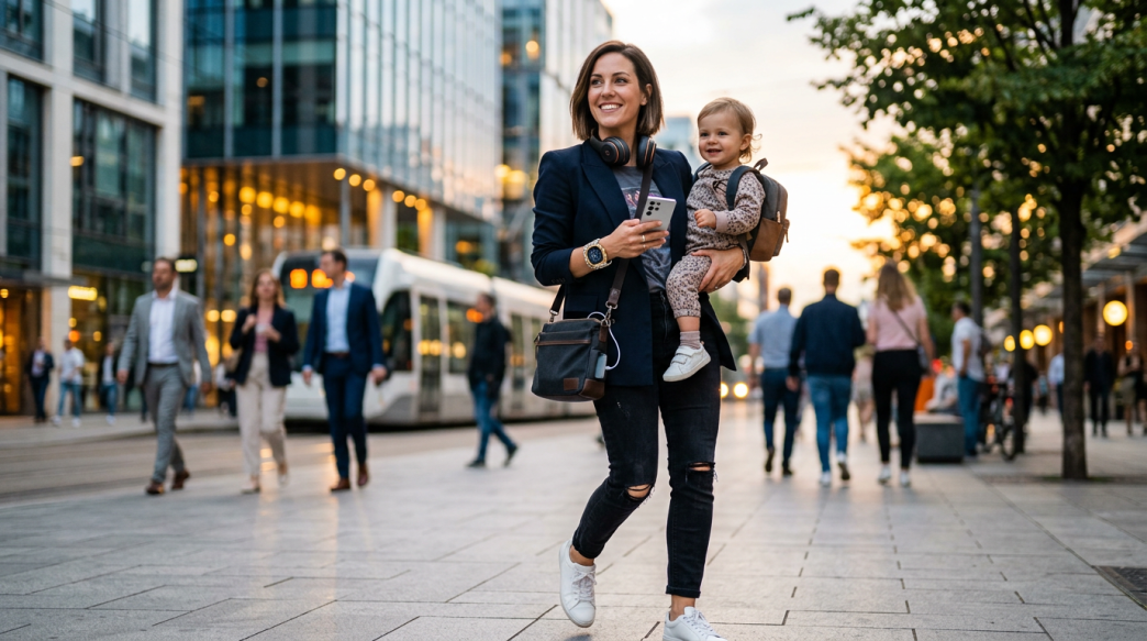 Accesorios de tecnología que combinan con el estilo urbano de mamá en 2026