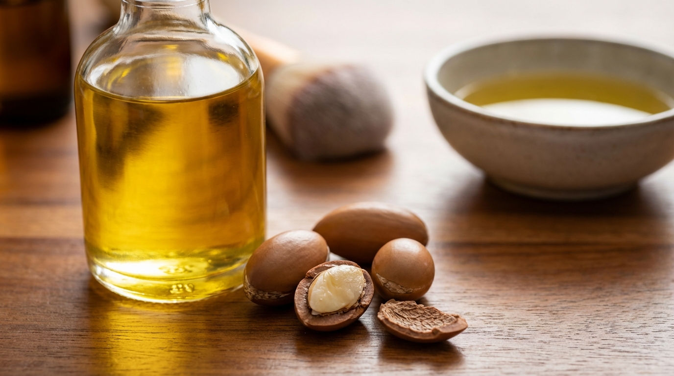 Aceites capilares de argán puro para dar brillo y suavidad instantánea