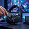 Auriculares gaming con baterías intercambiables en caliente nunca pares de jugar
