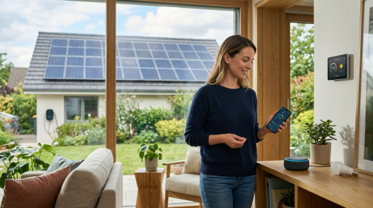 Cómo integrar paneles solares con Alexa para optimizar el consumo eléctrico