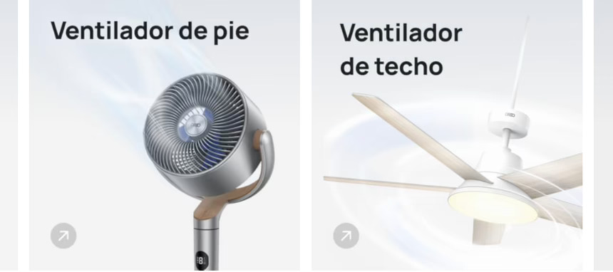 dreo turbocool: ventilador sin humedad ideal para entrenar, que mantiene el ambiente fresco y seco durante tus sesiones de ejercicio.