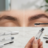 Fijadores de cejas transparentes con efecto laminado todo el día
