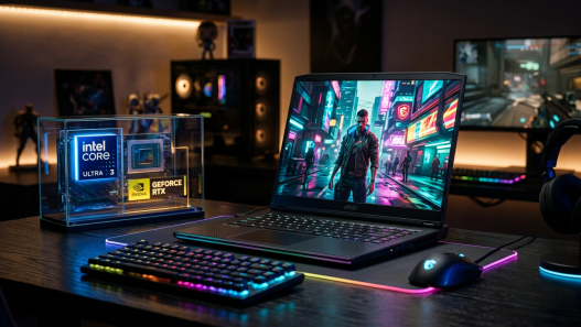 Laptops gaming MSI con procesadores Intel Core Ultra de serie 3
