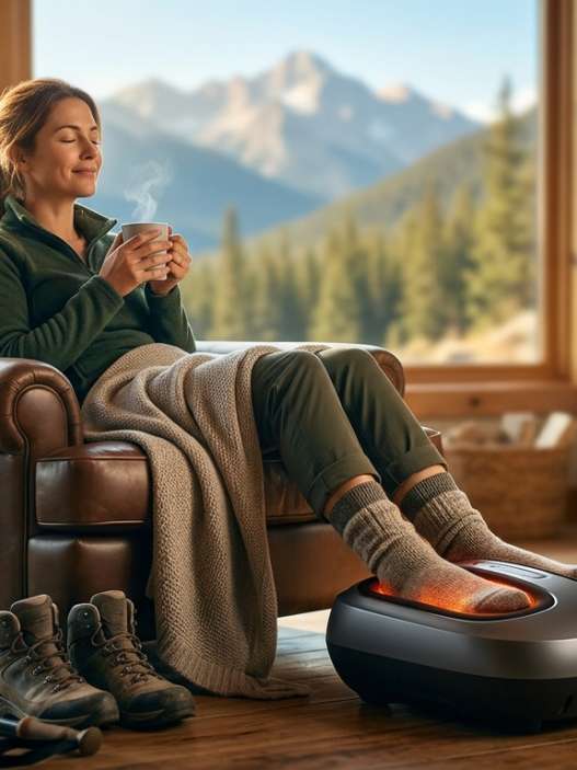 Masajeadores de pies con calor el regalo perfecto tras un día de senderismo