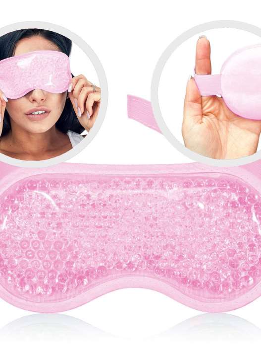 mascarillas de gel para ojos refrigerables que alivian la fatiga ocular, reducen las bolsas y ofrecen una sensación refrescante y relajante. perfectas para cuidar y rejuvenecer la zona de los ojos.