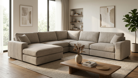 Muebles modulares diseña tu sofá según el espacio que tengas en casa