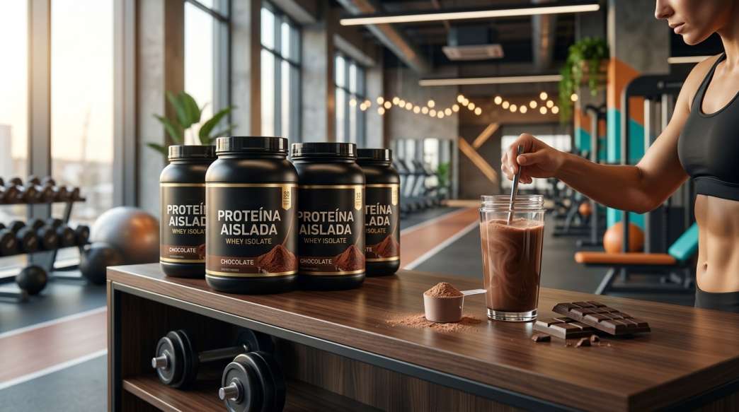 Proteína de suero de leche aislada las mejores marcas sabor chocolate en Amazon