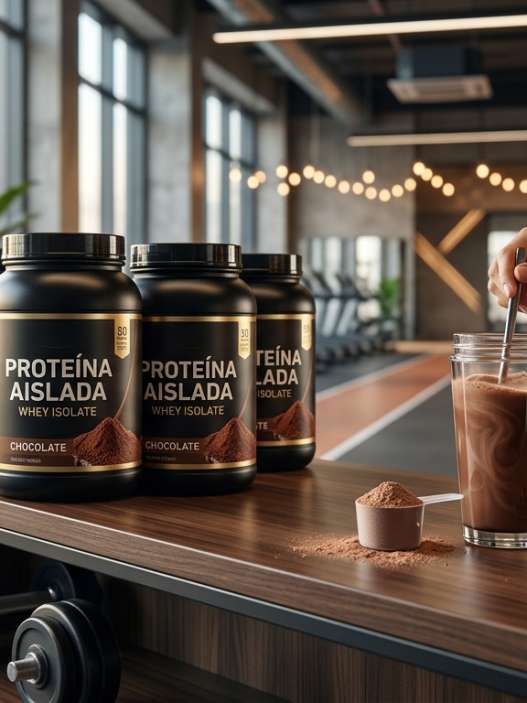 Proteína de suero de leche aislada las mejores marcas sabor chocolate en Amazon