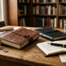 Regalos para escritores cuadernos de cuero y plumas elegantes en Amazon
