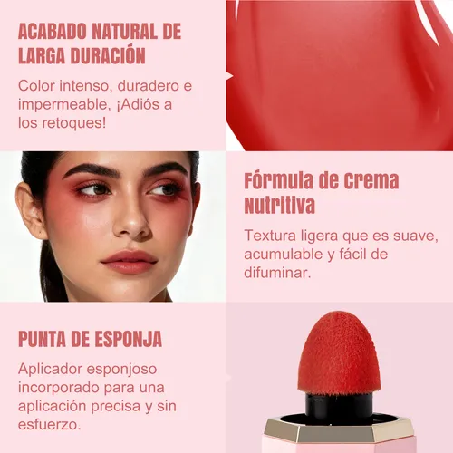 descubre nuestros rubores líquidos pigmentados duraderos que proporcionan un color vibrante y una aplicación fácil para un look radiante todo el día.