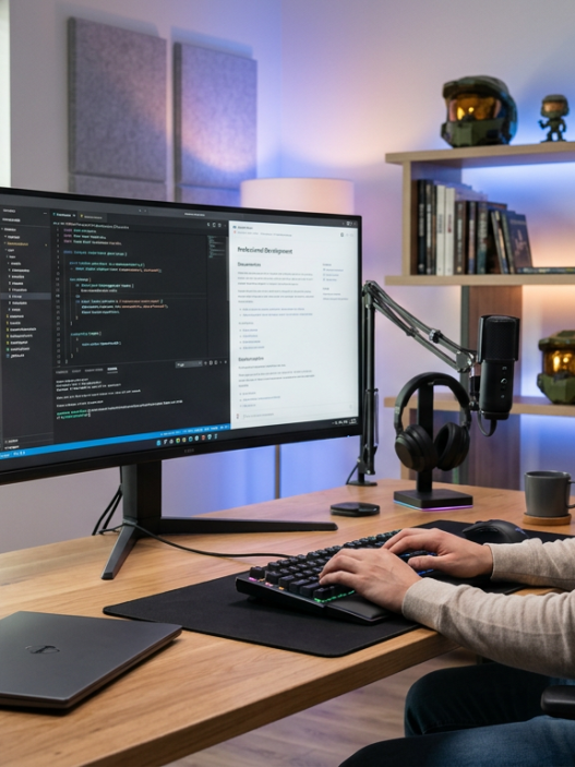 Setup gamer para teletrabajo cómo equilibrar profesionalismo y pasión gaming