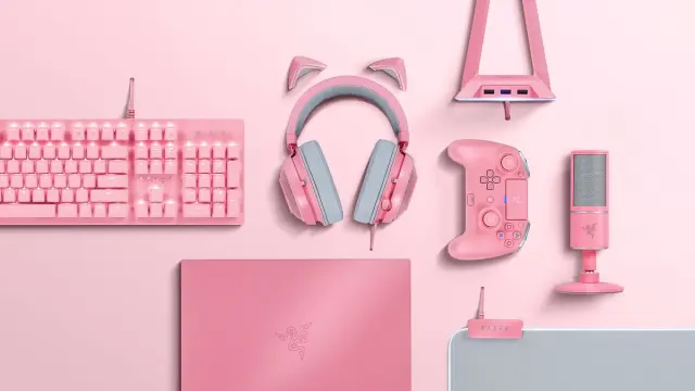 descubre el mejor setup gamer rosa y blanco con los mejores accesorios disponibles en amazon us para una experiencia de juego única y estilizada.