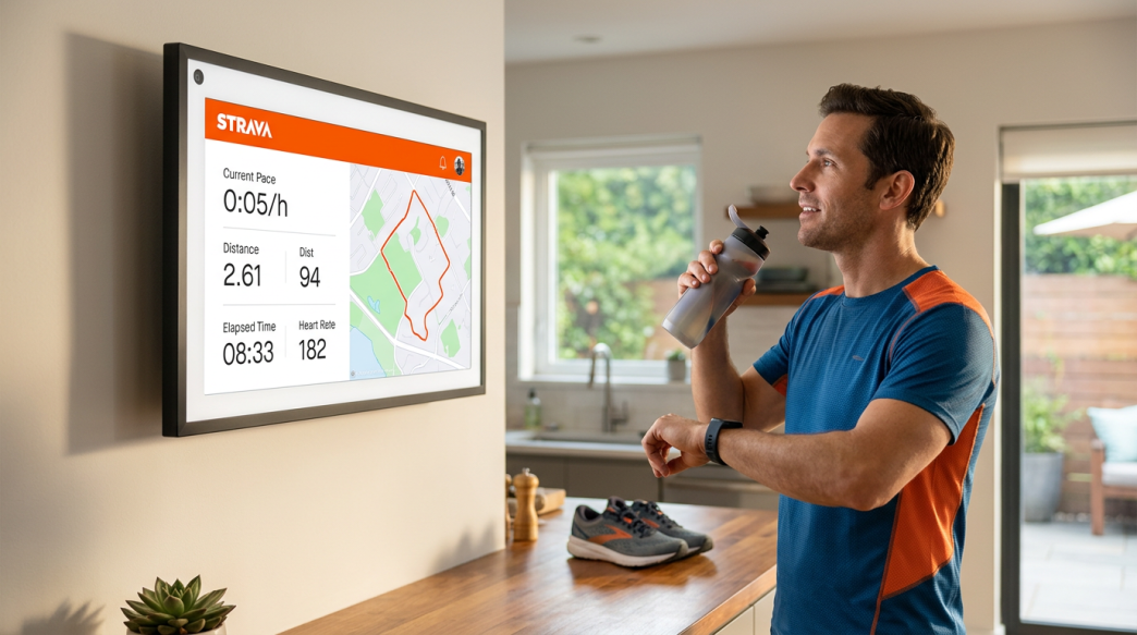 Strava para Echo Show cómo ver tus estadísticas de carrera en tu pantalla inteligente