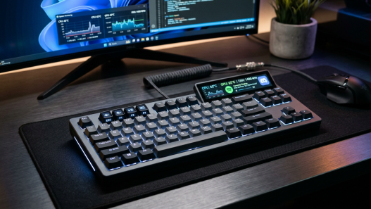 Teclados mecánicos con pantalla OLED integrada para qué sirven realmente